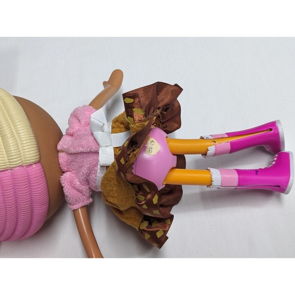 Lalaloopsy Silly Hair Doll Scoops Waffle Cone Full Size 12" Outfit & Shoes EUC - Picture 9 of 11